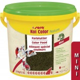 Bassin de jardin : Sera KOI COLOR MINI 3.8L (1.4kg), Nourriture Serapond