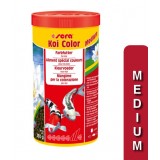 Bassin de jardin : SERA KOI COLOR Medium 1L (350g), Nourriture Serapond