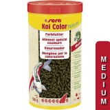 Bassin de jardin : SERA KOI COLOR Medium 1L (350g), Nourriture Serapond
