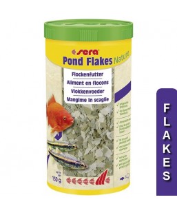 Bassin de jardin : Sera Pond Flakes 1L (180g), Nourriture Serapond