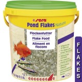 Bassin de jardin : Sera Pond Flakes 10l (1.7kG), Nourriture Serapond