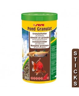Bassin de jardin : Sera Pond sticks Granulat 1L (170G), Nourriture Serapond