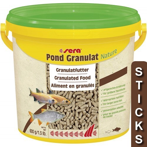 Bassin de jardin : Sera Pond Granulat 3.8l (600G), Nourriture Serapond Bassin de jardin : Sera Pond Granulat 3.8l (600G), Nourriture Serapond