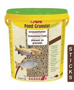 Bassin de jardin : Sera Granulat 21L (2.8kg), Nourriture Serapond