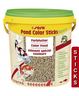 Bassin de jardin : Sera pond color sticks 10L (1.5KG), Nourriture Serapond