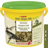 Bassin de jardin : SERA esturgeons chips XXL 3.8L (1.7kg), Nourriture Serapond