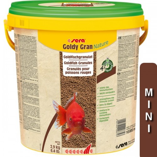 Bassin de jardin : Sera goldy gran 2,9 kg, Nourriture Serapond