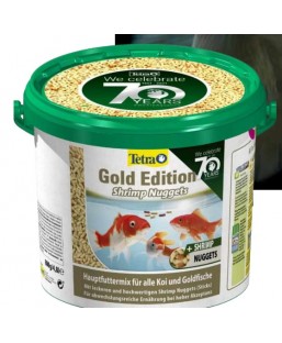 Bassin de jardin : TETRA POND SHRIMPS 5L/GOLD EDITION, Nourriture par taille de poissons