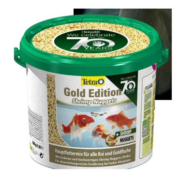 Bassin de jardin : TETRA POND SHRIMPS 5L/GOLD EDITION, Fin de série