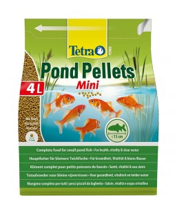 Bassin de jardin : TETRA POND PELLETS MINI 4L, Nourriture TETRA POND