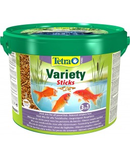 Bassin de jardin : TETRA POND VARIETY STICKS 10L, Nourriture TETRA POND