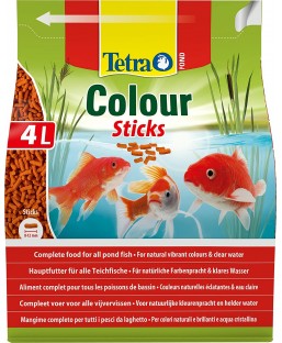 Bassin de jardin : TETRA POND COLOUR STICKS 4L, Nourriture TETRA POND