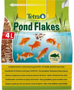 Bassin de jardin : TETRA POND FLAKES 4L, Nourriture TETRA POND