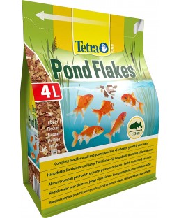 Bassin de jardin : TETRA POND FLAKES 4L, Nourriture TETRA POND