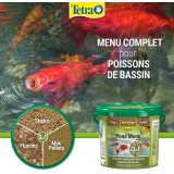 Bassin de jardin : TETRA POND MENU 4,8L, Nourriture par taille de poissons