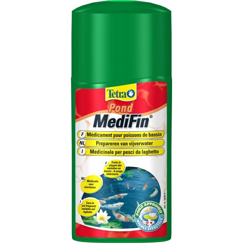 Bassin de jardin : TETRA POND MEDIFIN 500ML (10.000L), Traitement poissons tetra pond