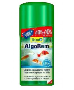 Bassin de jardin : TETRA POND ALGOREM 250ML + 100% (10.000 L), Traitement Tetra Pond