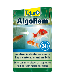 Bassin de jardin : TETRA POND ALGOREM 250ML + 100% (10.000 L), Traitement Tetra Pond