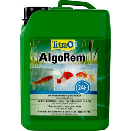 Bassin de jardin : TETRA POND ALGOREM 3L (60.000L), Traitement Tetra Pond