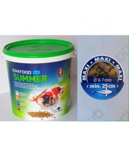 Bassin de jardin : ICHI FOOD SUMMER 4KG MAXI, Nourriture Ichi Food-Aquatic Science