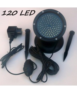 Bassin de jardin : Pond light 120 LED, Fin de série