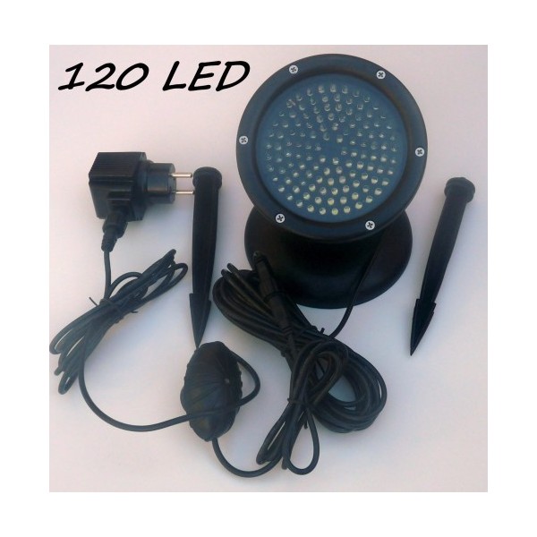 Bassin de jardin : Pond light 120 LED, Fin de série