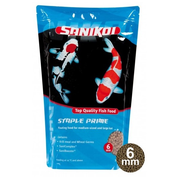 Bassin de jardin : Sanikoi staple prime 6mm 1.6kg (3L), Nourriture Sanikoï