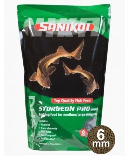 Bassin de jardin : Sanikoi Sturgeon Pro green 6mm 2kg (3L), Nourriture Sanikoï