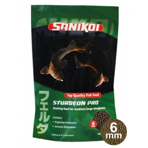 Bassin de jardin : Sanikoi Sturgeon Pro green 6mm 7kg (10L), Nourriture Sanikoï