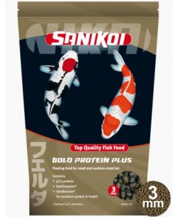 Bassin de jardin : SANIKOI GOLD 3MM 540g (1L), Fin de série