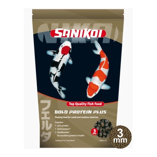 Bassin de jardin : SANIKOI GOLD 3MM 540g (1L), Fin de série Bassin de jardin : SANIKOI GOLD 3MM 540g (1L), Fin de série