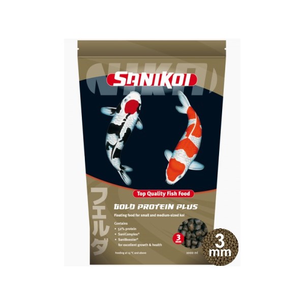 Bassin de jardin : SANIKOI GOLD 3MM 540g (1L), Fin de série