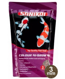 Bassin de jardin : Colour Hi-Grow Mix 3mm 1.6kg (3L), Nourriture Sanikoï