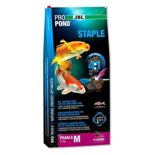 Bassin de jardin : JBL PROPOND STAPLE PEARLS M 11 KG, Nourriture JBL