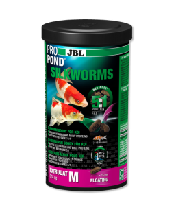 Bassin de jardin : PROPOND SILKWORM 340 G 1L (VER à SOIE), Nourriture JBL