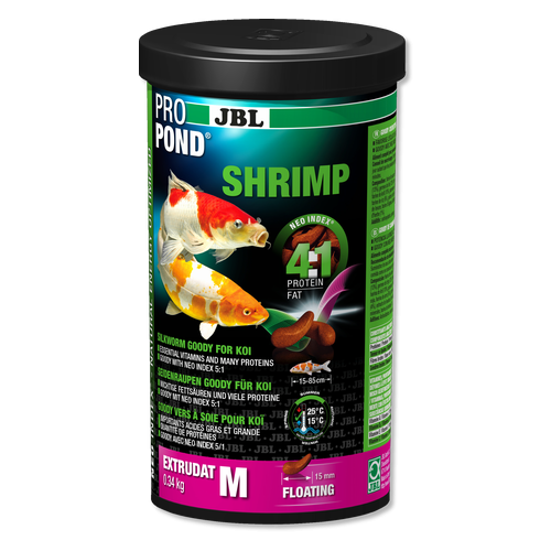 Bassin de jardin : PROPOND SHRIMP 340 G 1L (crevettes), Nourriture JBL