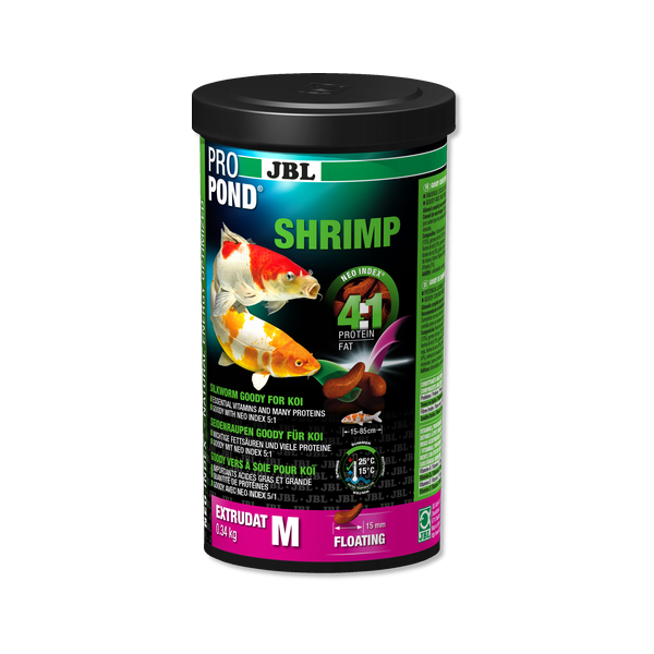 Bassin de jardin : PROPOND SHRIMP 340 G 1L (crevettes), Nourriture JBL