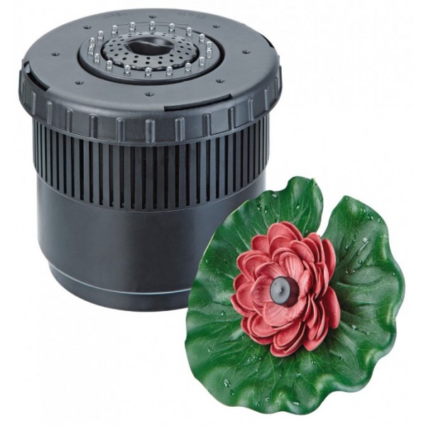 Bassin de jardin : Pontec PondoAir Set 1200 LED, Pompe à air bassin