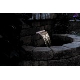 Bassin de jardin : PondoFall 40cm LED PONTEC, Lame d'eau et cascade