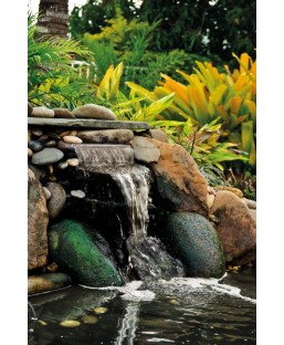 Bassin de jardin : PondoFall 40cm LED PONTEC, Lame d'eau et cascade