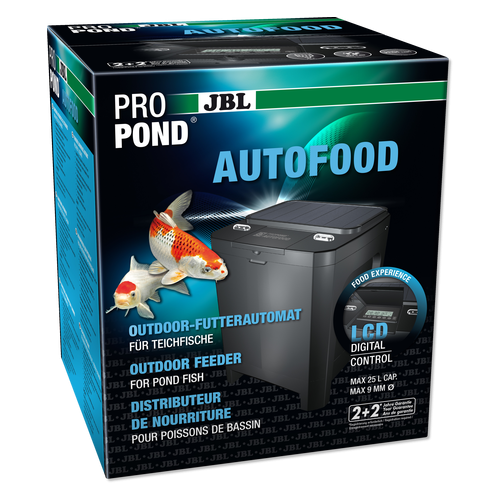 Bassin de jardin : JBL PROPOND AUTOFOOD PRO 25 litres (version 2.0 QC passed), Distributeur automatique