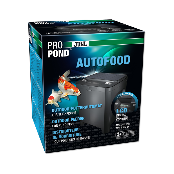 Bassin de jardin : JBL PROPOND AUTOFOOD PRO 25 litres (version 2.0 QC passed), Distributeur automatique