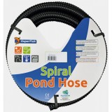 Bassin de jardin : TUYAU SOUPLE 50 MM SPIRALE 10 M SUPERFISH, Tuyau annelé et collier