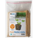 Bassin de jardin : Toiles pour panier taille 45x45cm (par 5), Fin de série
