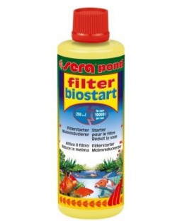 Bassin de jardin : SERA pond filter biostart 250ml (10000L), Traitement Sera