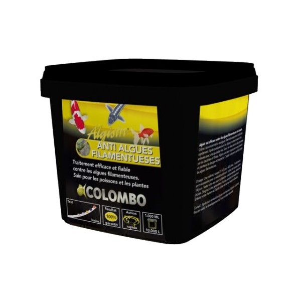 Bassin de jardin : Colombo Algisin 1000ml (Bassin de 10M3), Traitement Colombo