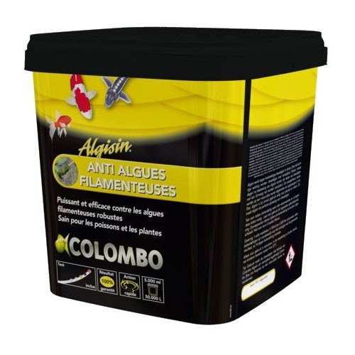 Bassin de jardin : Colombo Algisin 5000ml (Bassin de 50M3), Traitement Colombo