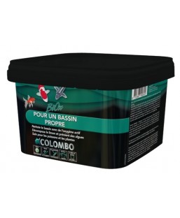 Bassin de jardin : COLOMBO BIOX 2500 ML (Bassin de 80M3), Traitement Colombo