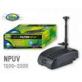 Bassin de jardin : POMPE FILTRANTE NPUV1500 7W AQUA NOVA (1500 L/H), Kit Bassin de 0 à 5 m3