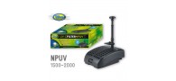 Bassin de jardin : POMPE FILTRANTE NPUV1500 7W AQUA NOVA (1500 L/H), Fin de série